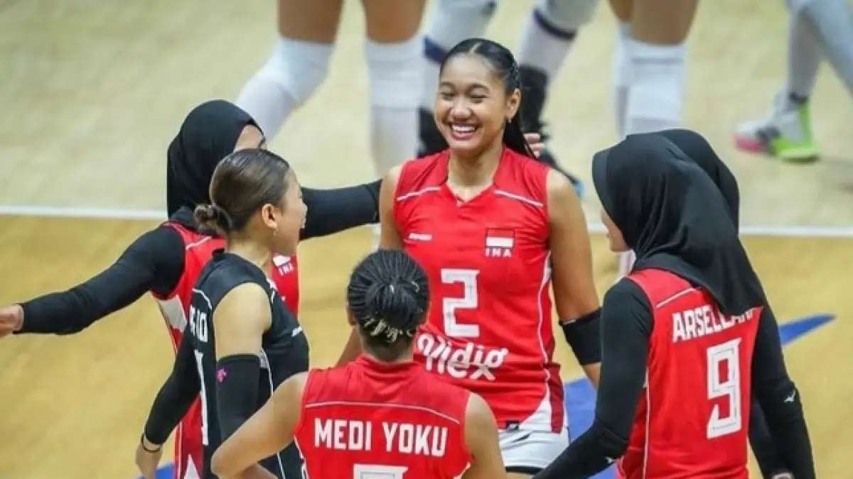 Indonesia gagal ke semifinal. (AVC)