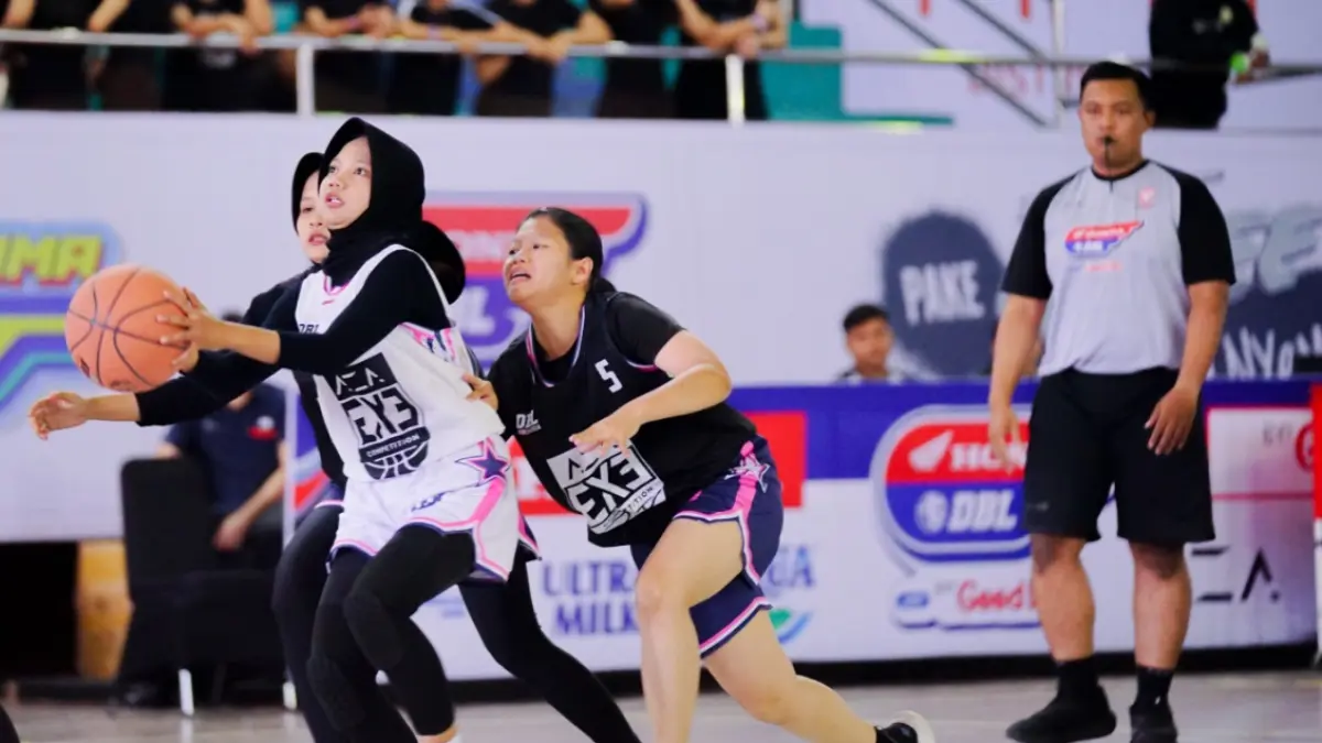 SMAN 2 Ngawi A juara kategori girls AZA 3x3 Competition 2026.