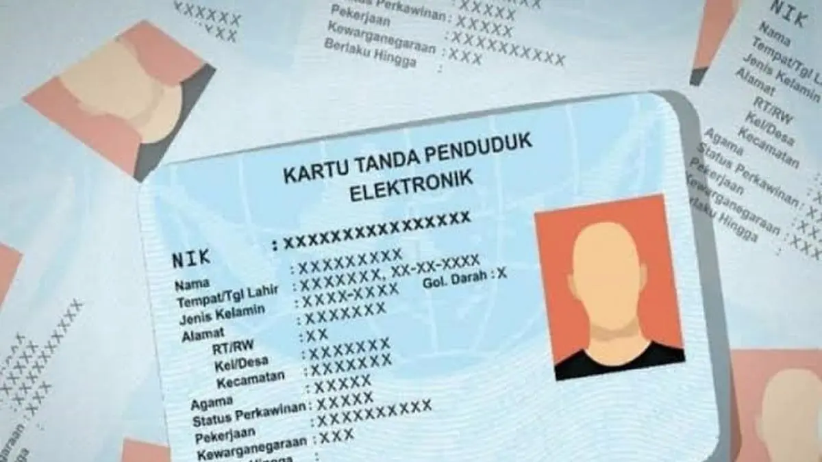 Ilustrasi NIK untuk cek desil.