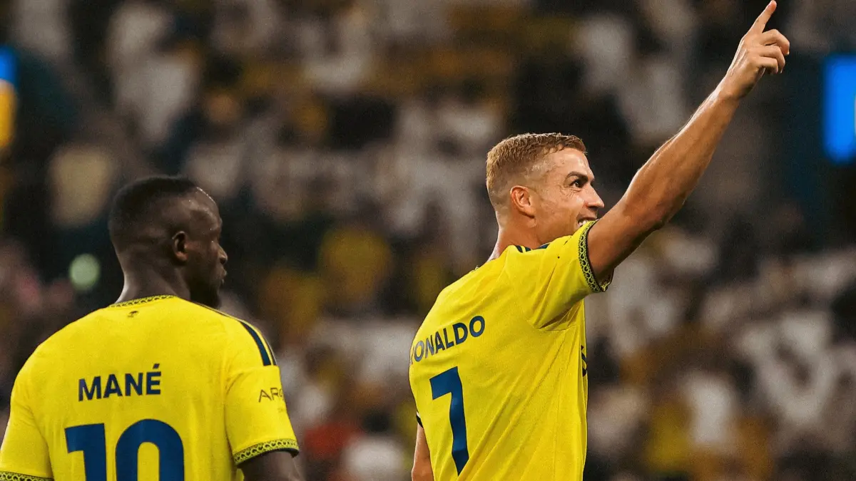 Ronaldo nyekor tadi malam. (IG Al Nassr)