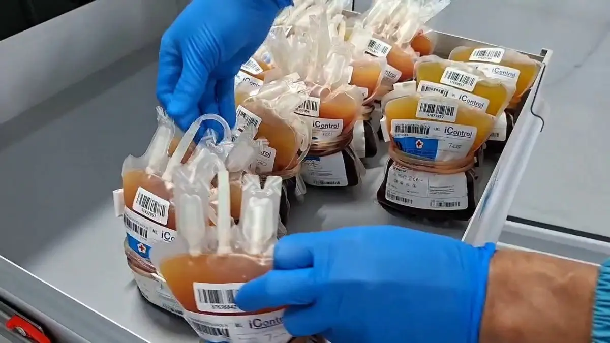 JEMPUT BOLA: PMI Kabupaten Madiun menggelar donor darah keliling di Desa Kebonsari, Kecamatan Kebonsari. DIAN RAHAYU/RADAR MADIUN