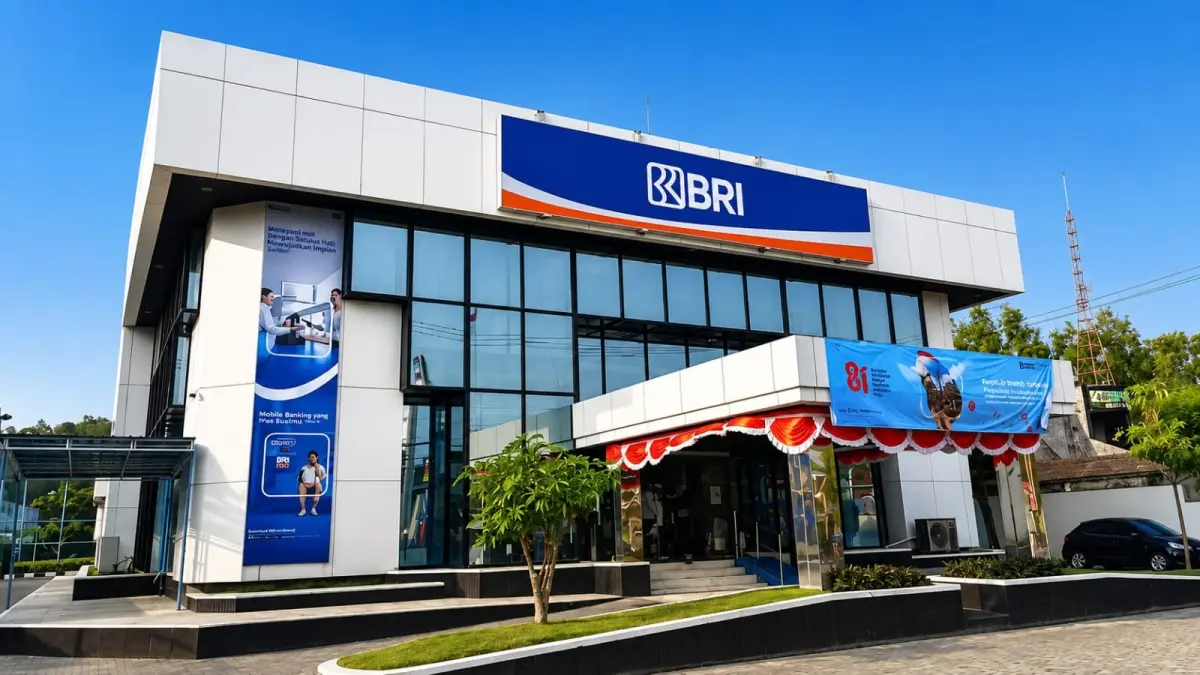 Kantor BRI Branch Office Pacitan.