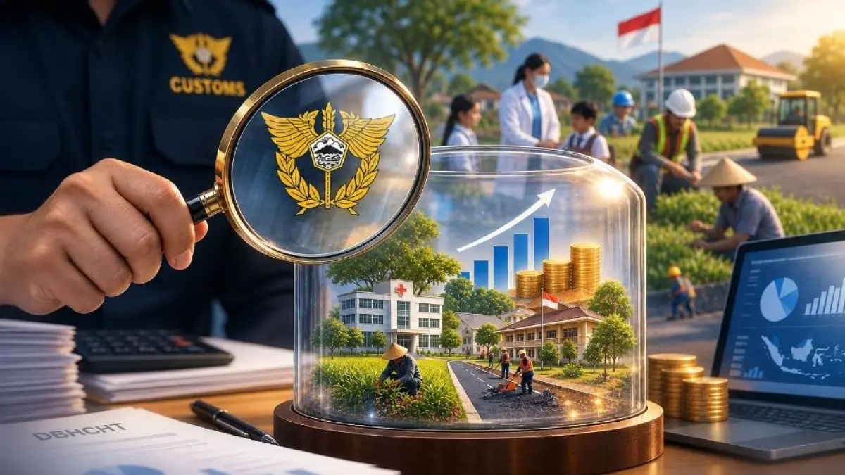 Ilustrasi anggaran Dana Bagi Hasil Cukai Hasil Tembakau atau DBHCHT.