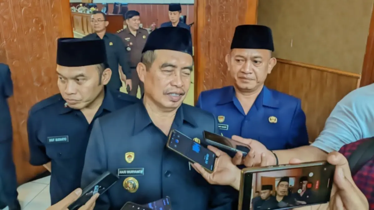 PURNA TUGAS: Tujuh pejabat Pemkab Madiun memasuki masa purna tugas. 