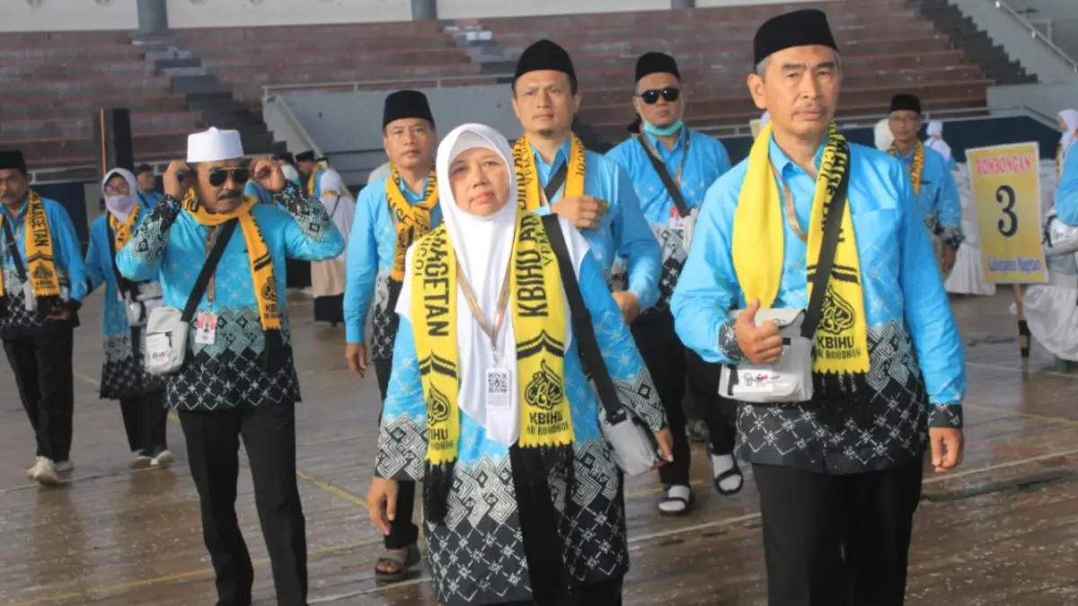 SELEKSI TERPUSAT: Ilustrasi petugas haji. Seleksi PPIH 2027 dilakukan melalui sistem terpusat sehingga Kemenhaj Magetan tidak dapat memantau jumlah pendaftar asal daerahnya. Ilustrasi Aji Putra/Jawa Pos Radar Magetan