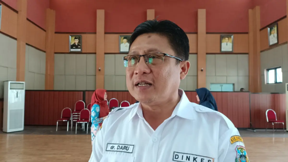 Kepala Dinas Kesehatan (Dinkes) Pacitan dr Daru Mustiko Aji