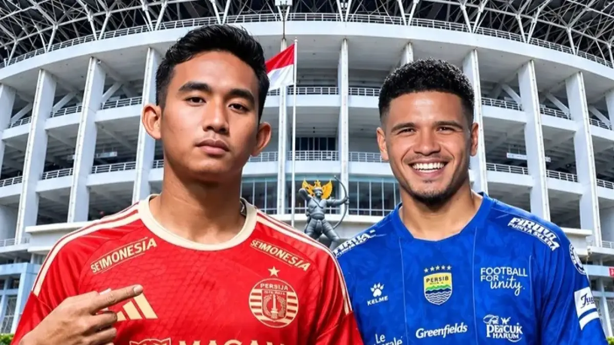 Laga Persija vs Persib menjanjikan bentrok sesama penggawa timnas.