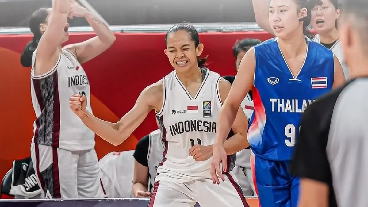 Indonesia menang dramatis. (Perbasi)