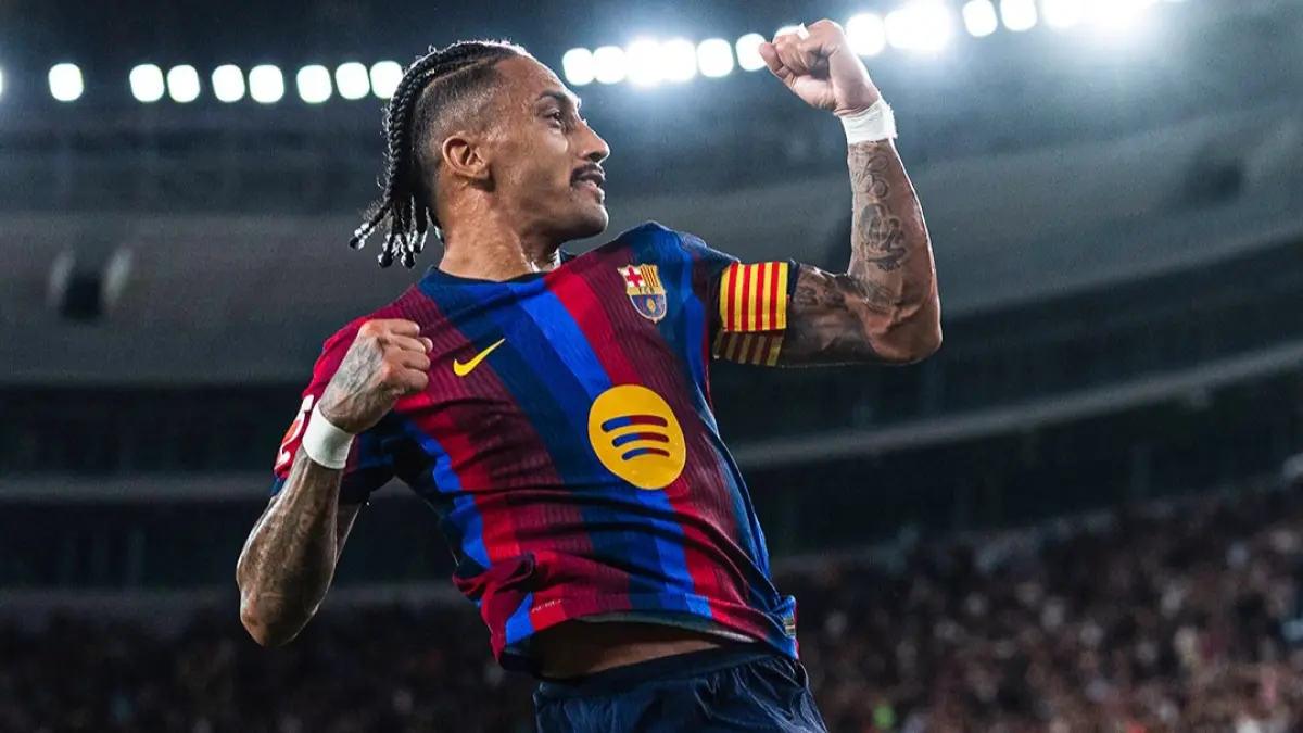 Raphinha di puncak dengan 9 gol. (433)