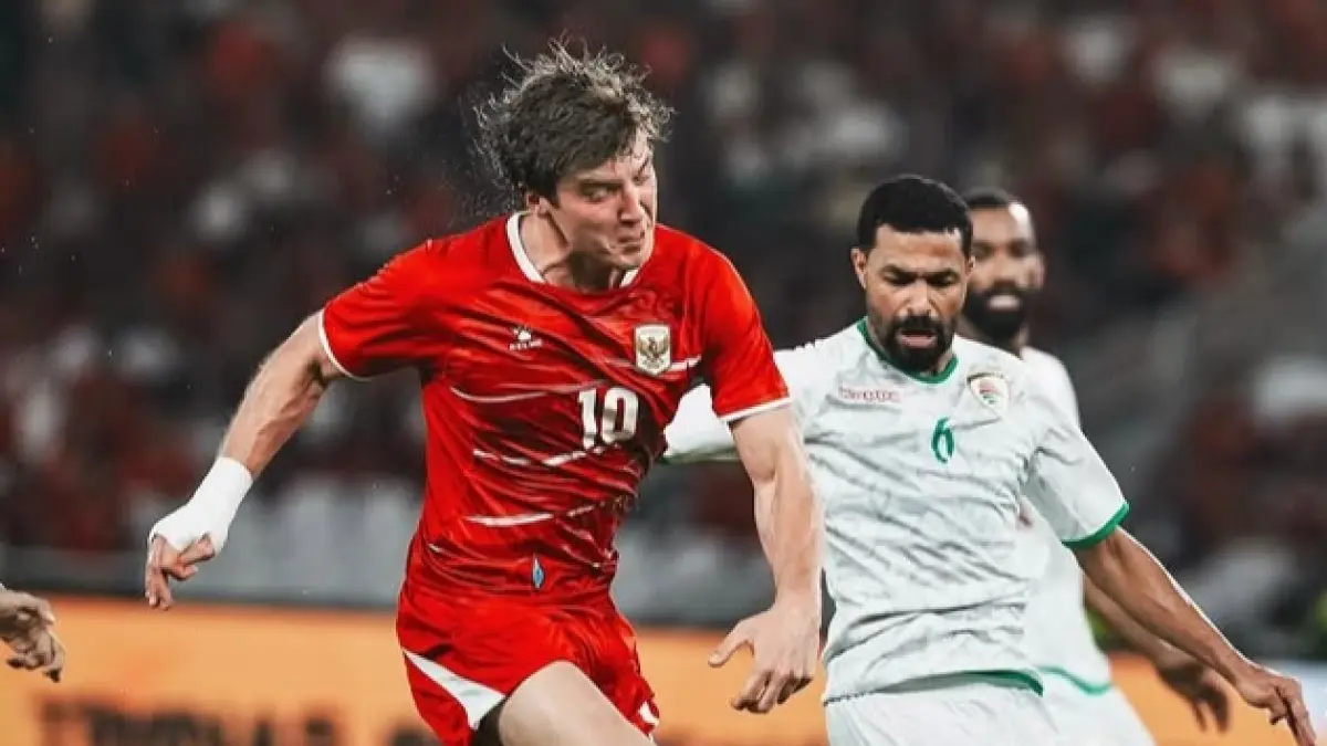 Ole Romeny dalam sebuah laga bersama timnas.