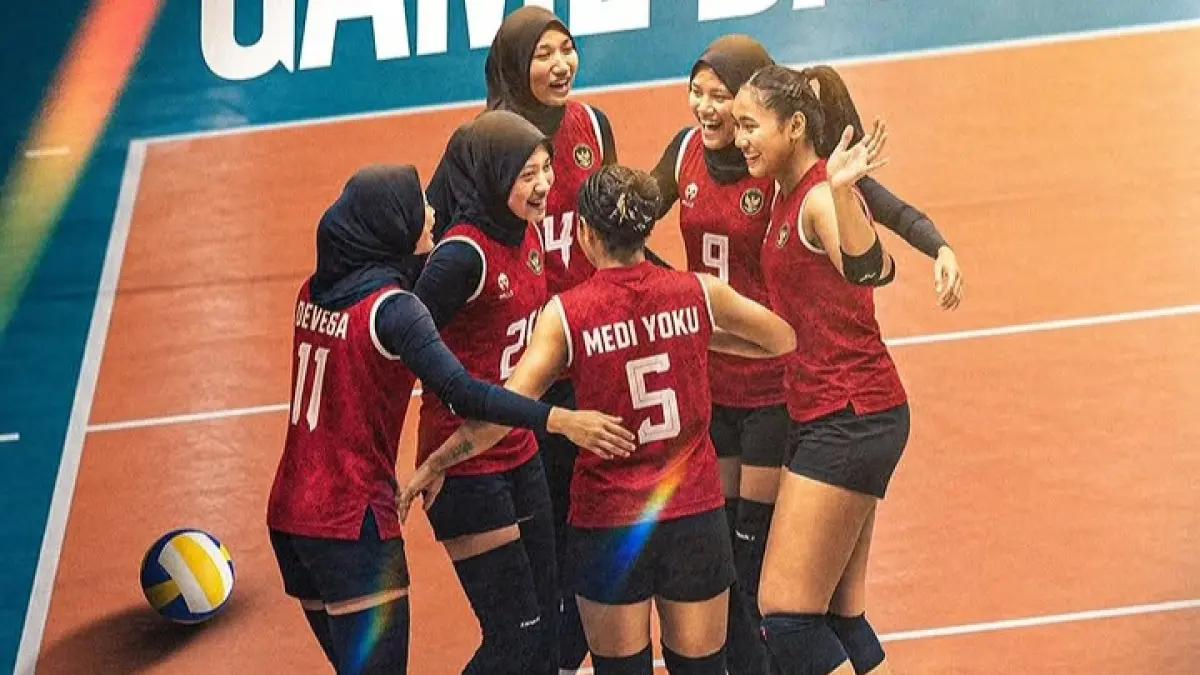 Indonesia bekuk Vietnam 3-0. (PBVSI)