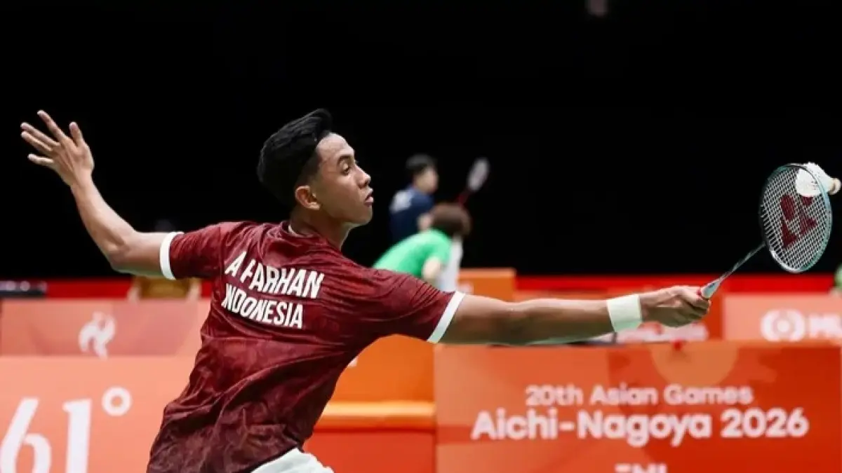 Alwi Farhan cs ke semifinal. (PBSI)