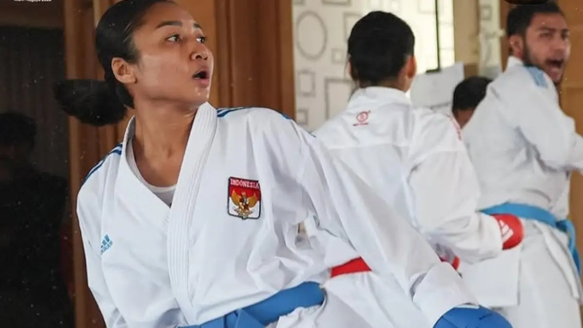 Cok Istri Agung Sanistyarani raih perunggu dari karate