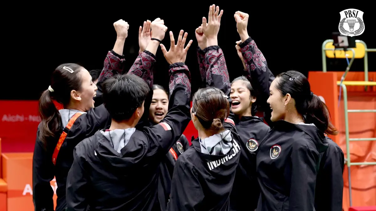 Tim beregu putri Indonesia raih perunggu. (PBSI)