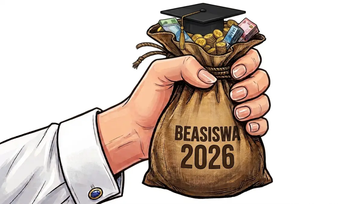 Kuota beasiswa bagi anak-anak Ngawi dipangkas tahun ini.