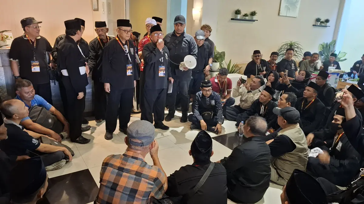 DITUNDA: Pengurus Pusat PSHT memutuskan menunda pelaksanaan Parapatan Luhur 2026 di Madiun demi menjaga kondusivitas dan mengimbau seluruh anggotanya tetap tenang.