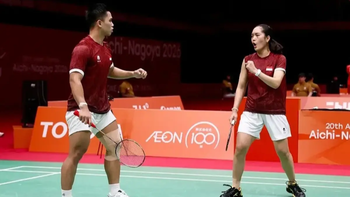 Amri/Nita ke final. (PBSI)