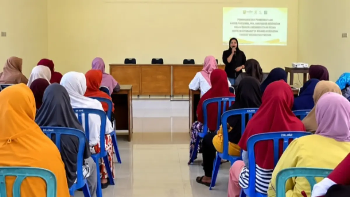 JARING WARGA: Agen perlinsos di Pacitan mendampingi masyarakat mengakses layanan perlindungan sosial. Dinsos mencatat 2.749 warga terdaftar sebagai agen.