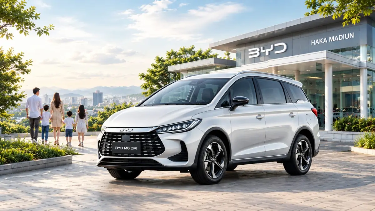 BYD M6 DM (BYD Haka Madiun)