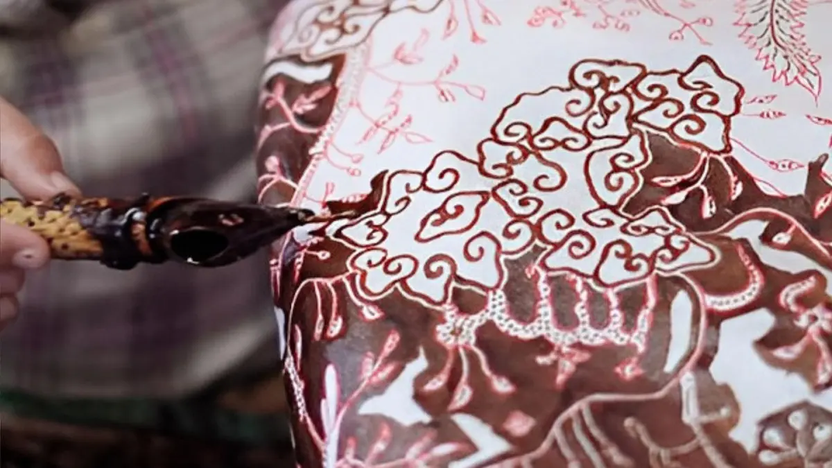 Ilustrasi batik. (Instagram)