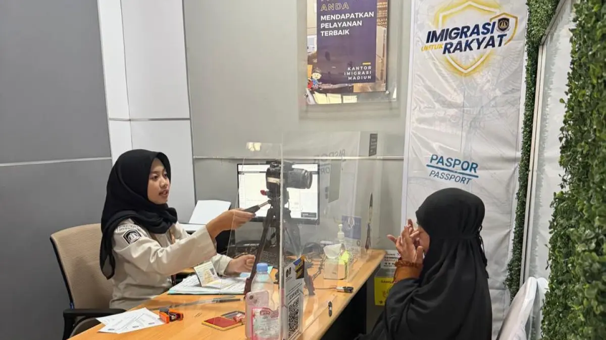 Pelayanan prima di Kantor Imigrasi Madiun.