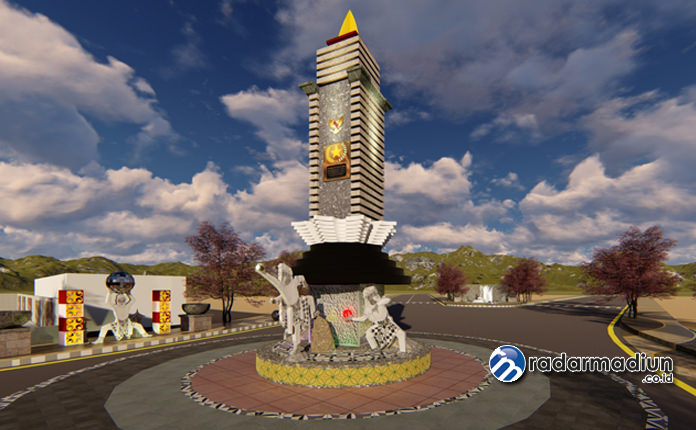 SERIUS: Pejabat, tokoh seni, budaya, agama dan masyarakat membahas rencana pembangunan Tugu APPN di ruang rapat bupati Pacitan, Rabu (12/6).