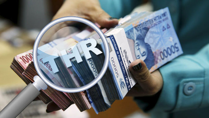 Ilustrasi tunjangan hari raya alias THR (DOKUMEN RADAR MADIUN)