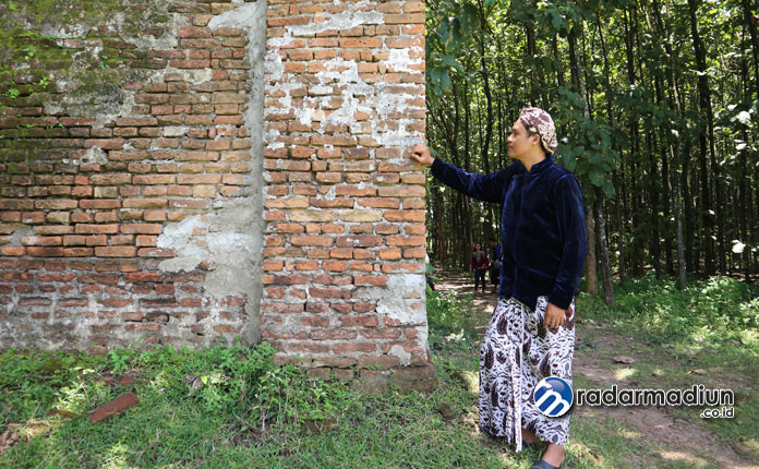 BERSEJARAH: Kawasan Benteng Kadipaten Purwodadi yang belum masuk dalam cagar budaya.
