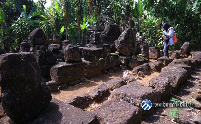 SEJARAH: Keberadaan Candi Sadon di Desa Cepoko, Kecamatan Panekan, belum termasuk peninggalan bersejarah yang didaftarkan ke BPCB Trowulan.