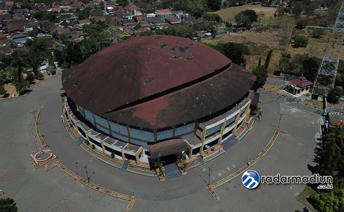 KAWASAN: Pemkab Magetan bakal membangun kompleks olahraga di sekitar GOR Ki Mageti dan Stadion Yosonegoro.