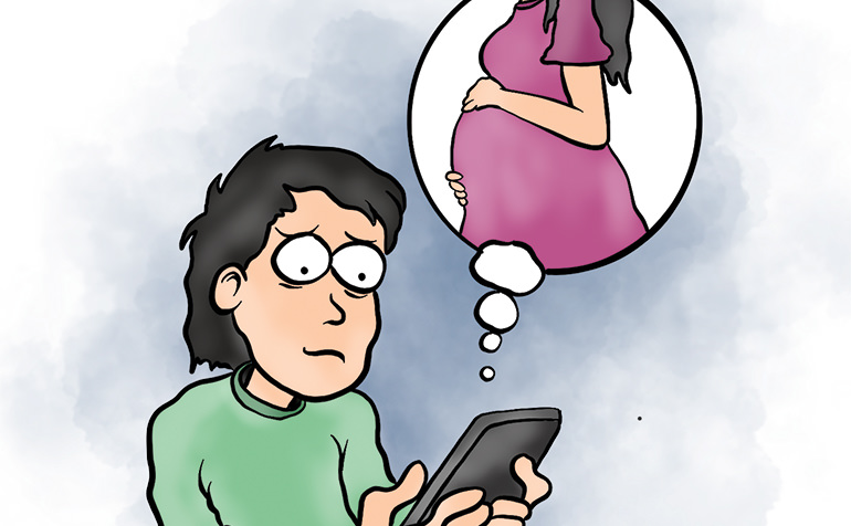 Ilustrasi nikah dini akibat hamil duluan. (DOK. RADAR MADIUN)