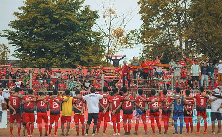 PERUBAHAN: CEO Persinga Dwi Rianto Jatmiko bakal merombak struktur manajemen Persinga untuk persiapan Liga 3 2022/2023. (R. BAGUS RAHADI/JAWA POS RADAR NGAWI)
