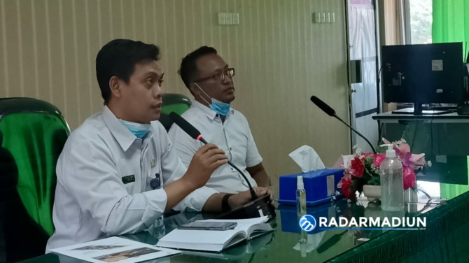 Kepala Bidang Perencanaan, Infrastruktur Kewilayahan, Perekonomian dan SDA Badan Penelitian dan Pembangunan Daerah (Bapelitbangda) Kota Madiun Mas Kahono Pekik Hari Prasetyo.