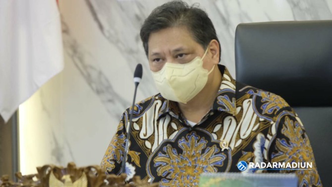 Menko Perekonomian Airlangga Hartarto.