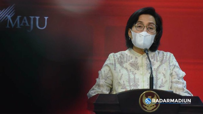 Menteri Keuangan RI Sri Mulyani (Tangkapan Layar YouTube Sekretariat Presiden)