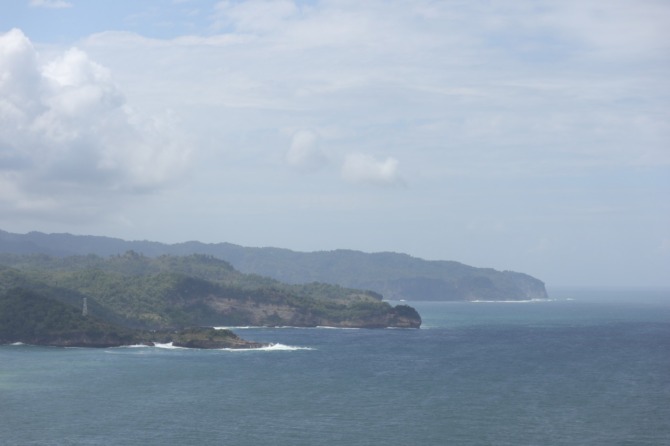 PROYEK STRATEGIS: Rencana pembangunan pelabuhan barang dan niaga di Pacitan berlokasi di Teluk Magelon. (SUGENG DWI NURCAHYO/RADAR PACITAN)