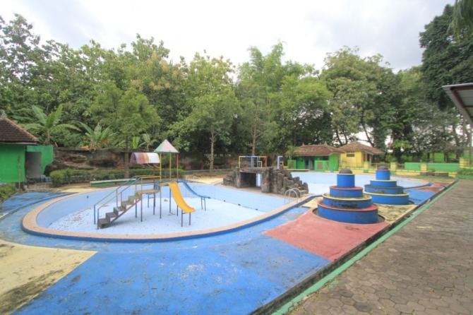 OBJEK WISATA: Disbudparpora Ponorogo menganggarkan Rp 100 juta untuk pembenahan dan penambahan fasilitas di Taman Wisata Ngembag. (AJI PUTRA/RADAR PONOROGO)