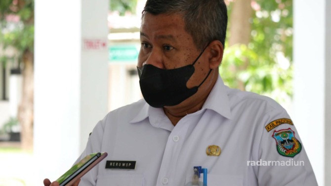 Sekda Pacitan Heru Wiwoho.