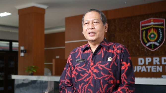 Ketua DPRD Ngawi Heru Kusnindar (DOK. RADAR NGAWI)