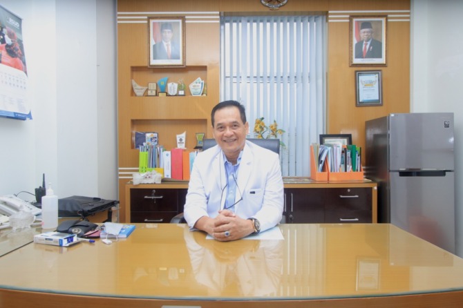 Yunus Mahatma menjabat direktur RSUD dr Harjono, Ponorogo.