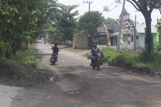 PERBATASAN : Perbaikan ruas Jalan Karangjati&ndash;Rejuno, Ngawi, oleh pemerintah pusat diharapkan bisa dimulai  tahun ini