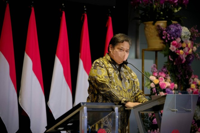 Menko Perekonomian Airlangga Hartarto