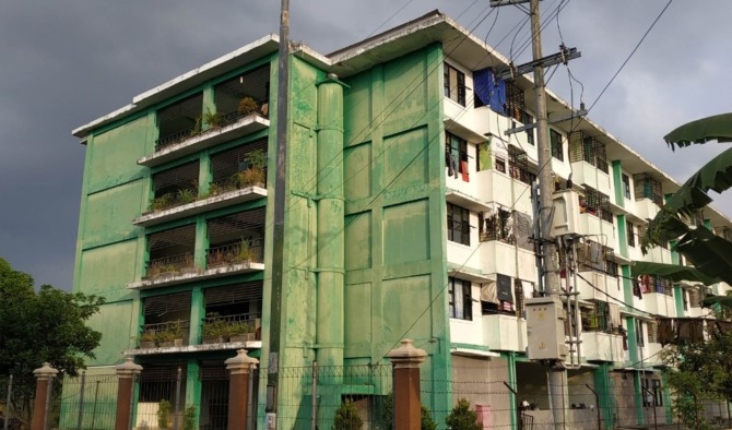 ADA KAMAR KOSONG: Kondisi terkini rusunawa Kaligunting, Mejayan. Pemkab Madiun ajukan raperda pengelolaannya tahun ini. (R BAGUS RAHADI/JAWA POS RADAR CARUBAN)