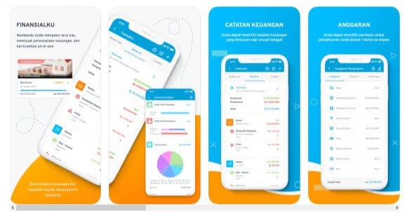 ILUSTRASI: Aplikasi keuangan Finansialku. (Photo by Finansialku)