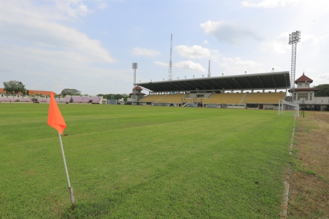 LAYAK LIGA 1: Stadion Wilis Madiun bakal jadi homebase Persik Kediri untuk melakoni laga pramusim bulan ini. (BAGAS BIMANTARA/JAWA POS RADAR MADIUN)