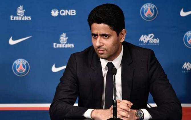 Presiden PSG Nasser Al-Khelaifi (AFP)