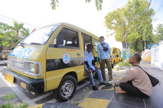 SUBSIDI: Bantuan sosial dan subsidi sektor transportasi dampak kenaikan harga BBM telah dialokasikan BPKAD. (BAGAS BIMANTARA/JAWA POS RADAR MADIUN)