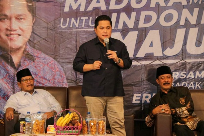 Menteri BUMN Erick Thohir