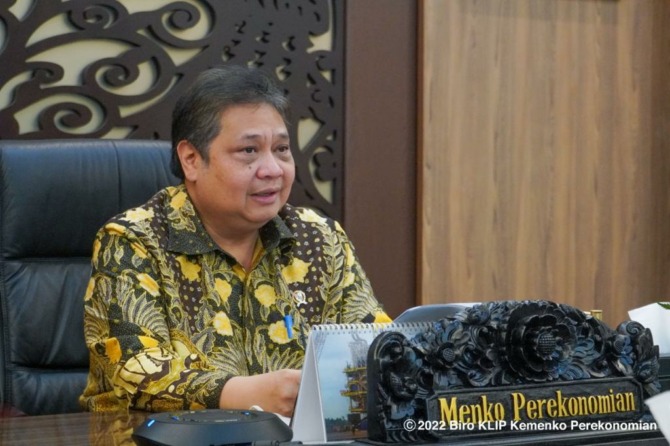 Menko Perekonomian Airlangga Hartarto