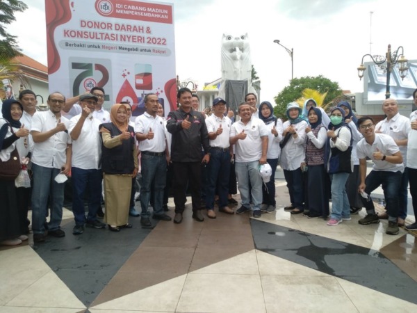 HUT IDI: Gelar donor darah serentak di seluruh Indonesia. (ISTIMEWA)